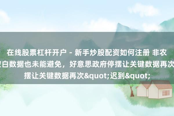在线股票杠杆开户 - 新手炒股配资如何注册 非农诠释又脱期！职位空白数据也未能避免，好意思政府停摆让关键数据再次"迟到"