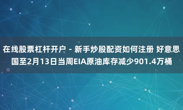 在线股票杠杆开户 - 新手炒股配资如何注册 好意思国至2月13日当周EIA原油库存减少901.4万桶